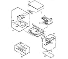 Panasonic PV-4508 cabinet parts diagram