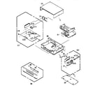 Panasonic PV-4511 cabinet parts diagram