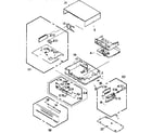 Panasonic PV-4514 cabinet parts diagram
