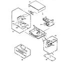 Panasonic PV-4515S cabinet parts diagram