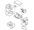 Panasonic PV-4555S cabinet parts diagram