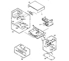 Panasonic PV-4558 cabinet parts diagram