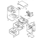 Panasonic PV-4562 cabinet parts diagram