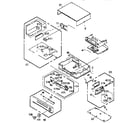 Panasonic PV-4564 cabinet parts diagram