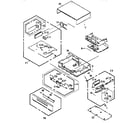 Panasonic PV-4565S cabinet parts diagram