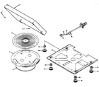 Panasonic SLBD20A cabinet parts diagram