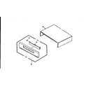 RCA VR503A cabinet parts diagram