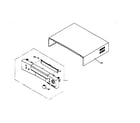 RCA VR514 cabinet parts diagram