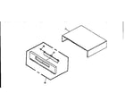 RCA VR613HF cabinet parts diagram
