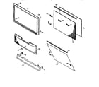 Pioneer PRO-98 cabinet parts diagram