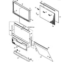 Pioneer SD-P5185K cabinet parts diagram
