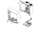 RCA T25001GY cabinet parts diagram