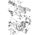 RCA PRO844 cabinet parts diagram