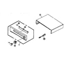 RCA VR725HF cabinet parts diagram