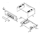 Pioneer M980 cabinet parts diagram