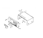 Pioneer PDF505 cabinet parts diagram