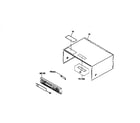 Pioneer PDF805 cabinet parts diagram