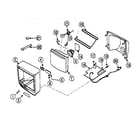 Sony KV-13M30 cabinet parts diagram