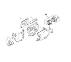 Sony CCD-TR440PK cabinet parts diagram