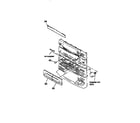 Sony HCD-D570 cabinet parts diagram