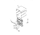 Sony HCD-H771 cabinet parts diagram