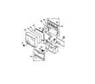 Sony KP-53S25 cabinet parts diagram