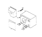 Panasonic SB-AS40 cabinet parts diagram