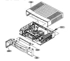 RCA VR652HF cabinet parts diagram