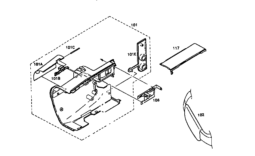 Case,lower assy