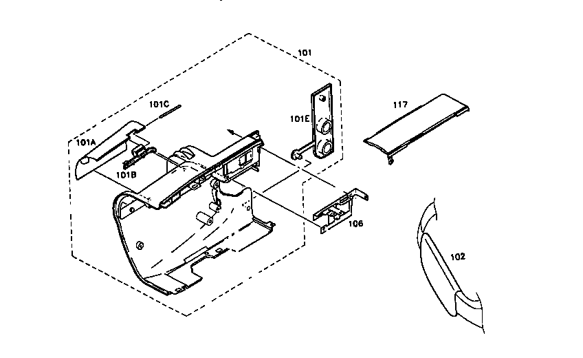 Case,lower assy