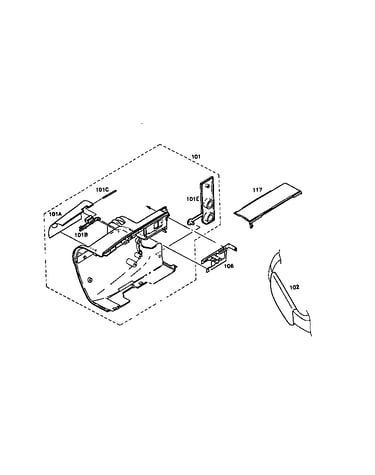 Case,lower assy