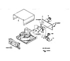 Sony CDP-CX200 cabinet parts diagram
