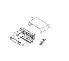 Sony STR-DE805G cabinet parts diagram
