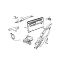 Magnavox CVT340AV01 cabinet section diagram