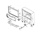 Pioneer SD-P6091K cabinet parts diagram