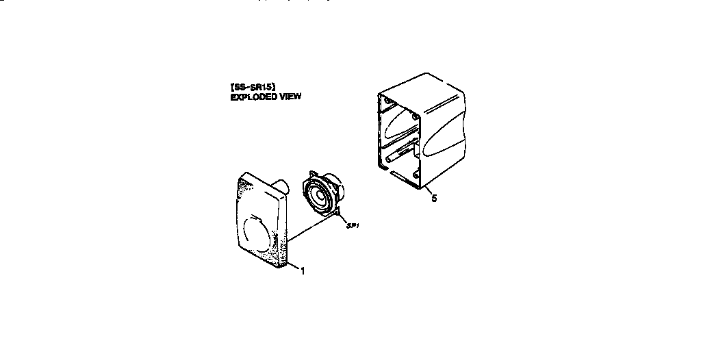 Exploded view sssr15