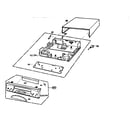 Zenith VR4126 cabinet parts diagram