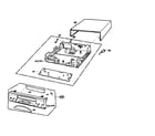 Zenith VR4226HF cabinet parts diagram
