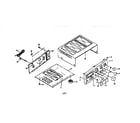 JVC RX718VBK cabinet parts diagram