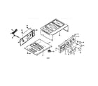JVC RX770VBK cabinet parts diagram