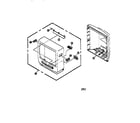 RCA T27060GY cabinet parts diagram