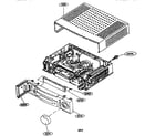 RCA VR689HF cabinet parts diagram