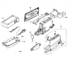 RCA CC424 cabinet parts diagram