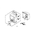Panasonic PV-M2047-K cabinet parts diagram