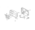 Sony ICF-C620 cabinet parts diagram