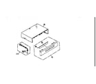 Panasonic PV-7400 case parts diagram