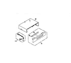 Panasonic PV-7451-K case parts diagram