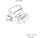 Panasonic VHQ720 case parts diagram