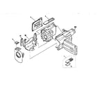 Sony CCD-TRV32 cabinet parts diagram
