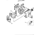 Sony CCD-TRV33 cabinet parts diagram